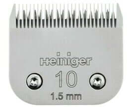 Heiniger No 10 Trimmer Blade, 1.5mm
