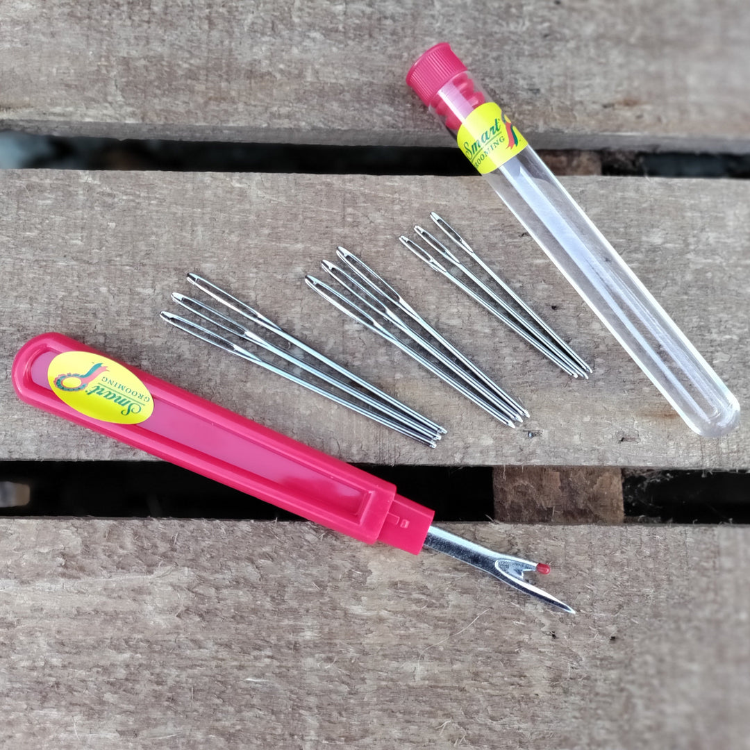 Aiguilles à tresser et kit de décrochage rapide