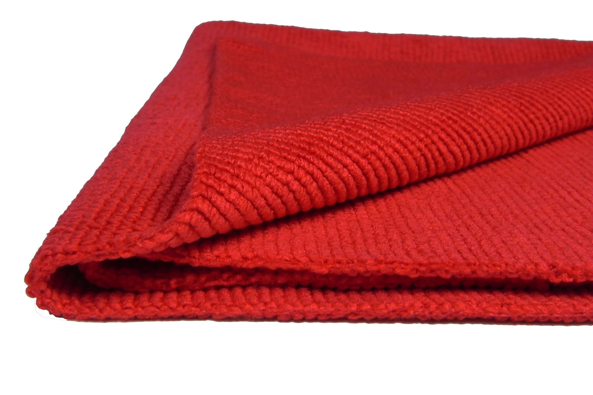 RED MICROFIBRE CLOTHS – SANSOM