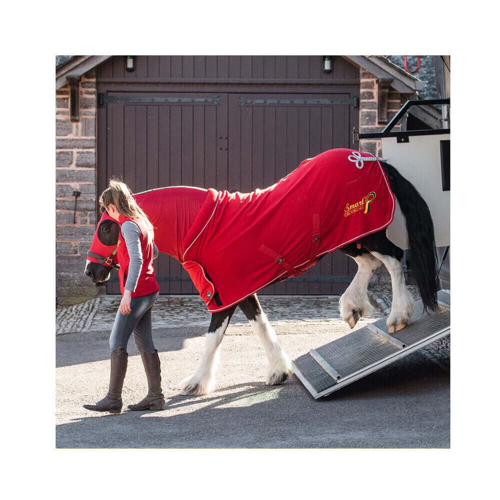 Branded Classic Fleece Rug With Wrap Front