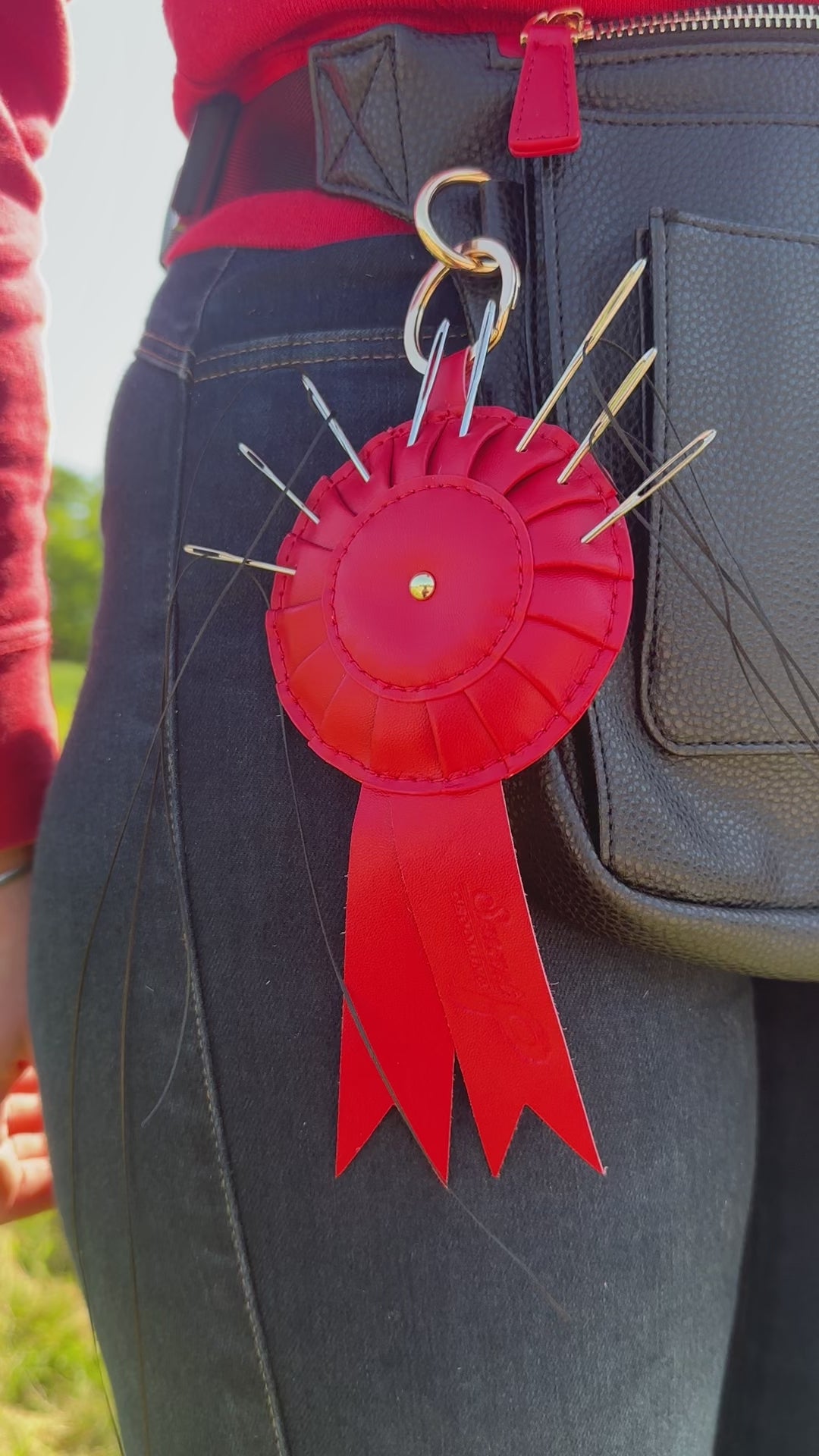 Le coussin à épingles Rosette