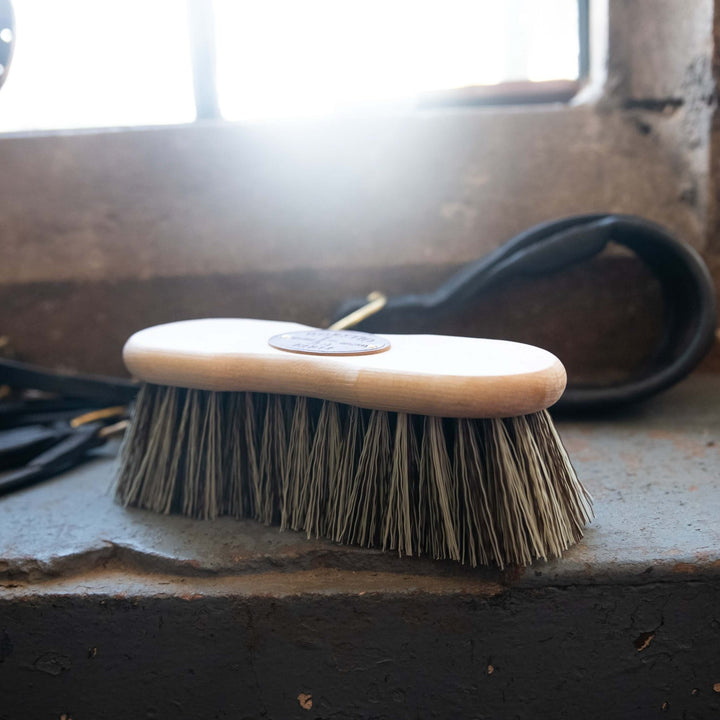 Brosse pour cheval moyenne en forme de Borstiq