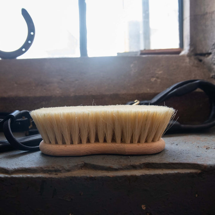 Brosse pour cheval en fibre Mex en forme de Borstiq